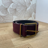 Ceinture Leprince - Aubergine - GRACE & MILA