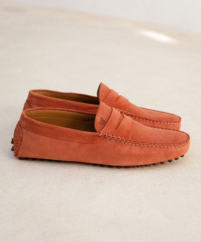 Mocassins à picots Lewis - Spice - BOBBIES HOMME