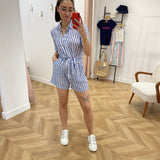 Combi short Liva - Bleu - LA PETITE ETOILE