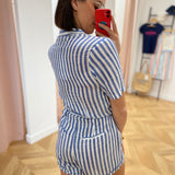 Combi short Liva - Bleu - LA PETITE ETOILE