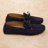 Mocassins à lacets tressés Lloyd - Marine - BOBBIES HOMME