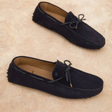 Mocassins à lacets tressés Lloyd - Marine - BOBBIES HOMME