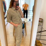 Chemise courte boutonnée Loki - Kaki - SUNCOO
