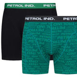 Lot de 2 boxers homme - Vert snooker - PETROL INDUSTRIES HOMME