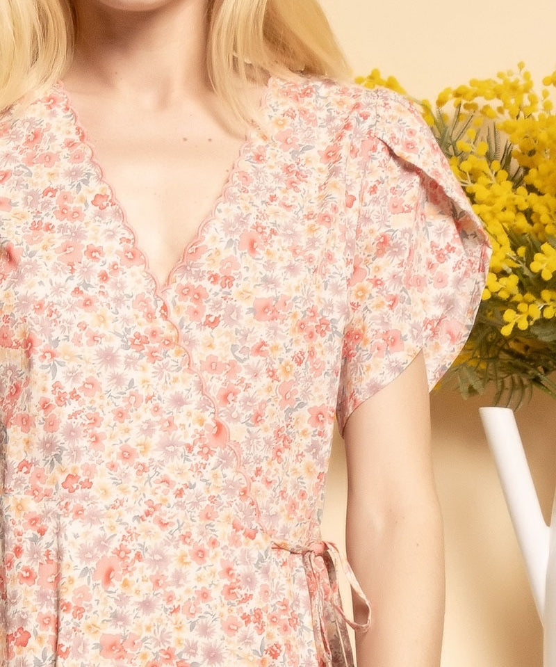 ROBE N°YLF3440D - ROSE - Lovie & Co