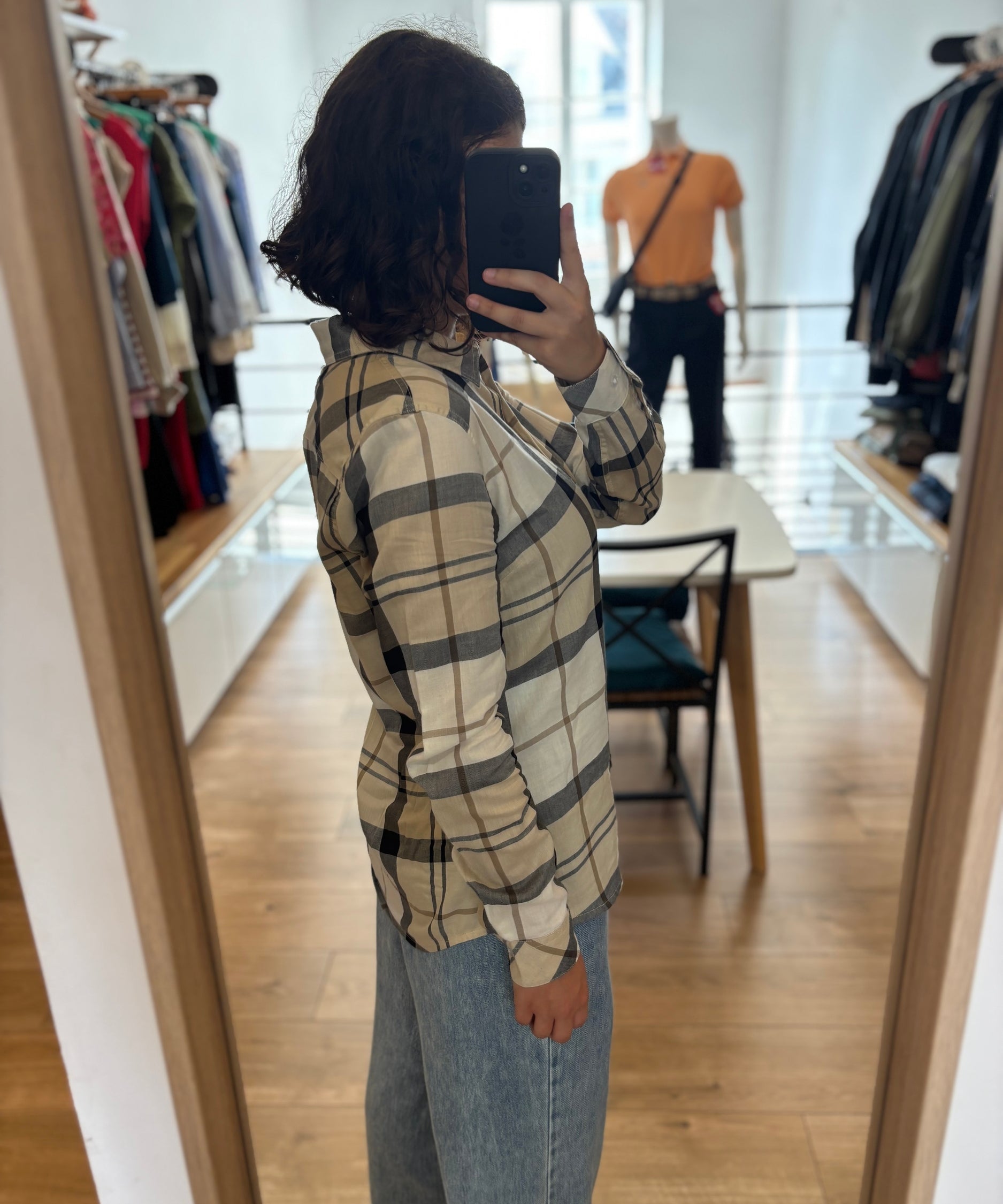 Chemise à manches longues Bredon - Tartan safari - BARBOUR FEMME