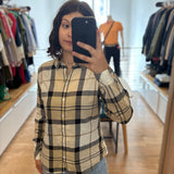 Chemise à manches longues Bredon - Tartan safari - BARBOUR FEMME