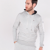 Sweat à capuche Lunoy - Gris chiné - Sun Valley homme