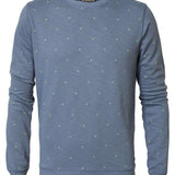 Sweat-shirt bleu - imprimé - Petrol Industries