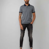 Polo texturé n°903 - Dark navy - Petrol industries