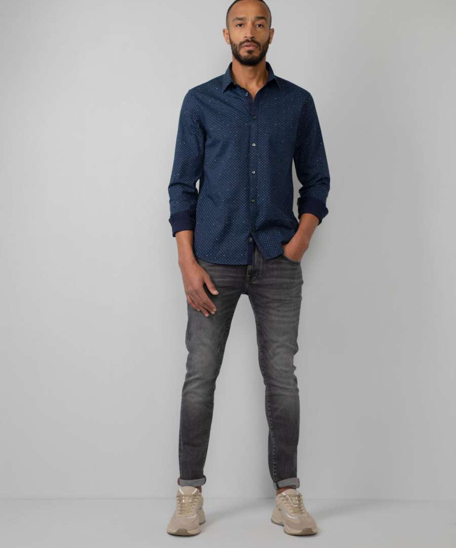 Chemise à imprimé n°426 - Dark petrol - Petrol industries