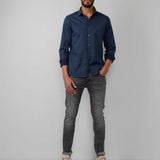 Chemise à imprimé n°426 - Dark petrol - Petrol industries