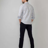 Chemise à imprimé all-over N°427 - Chalk white - Petrol Industries