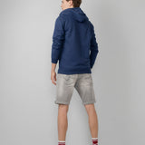 Sweat à capuche zippé - Petrol blue - Petrol industries