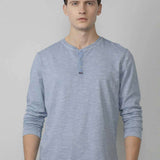 Tee shirt manches longues n°656 - Parrot blue - Petrol industries