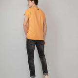Tee shirt avec poche n°660 - Orange smoothie - Petrol industries