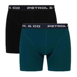 Lot de 2 boxers unis - Divers coloris - Petrol Industries