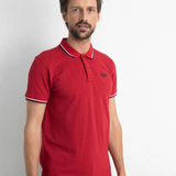 Polo manches courtes classique - Fire Red - Petrol Industries