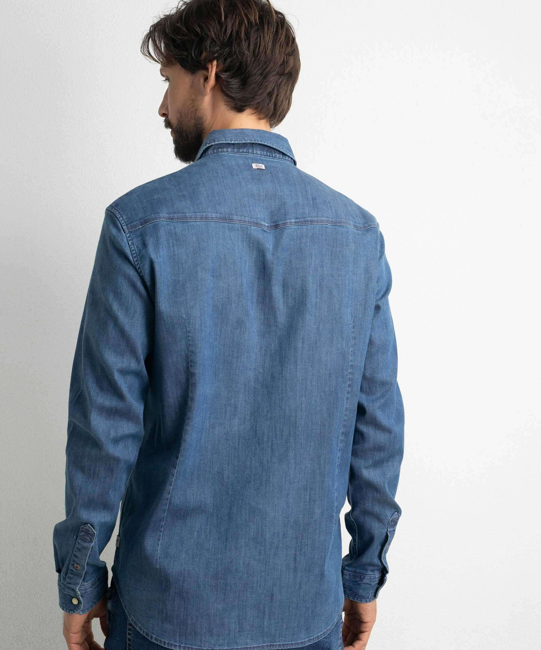 Chemise en jean - Light Indigo - Petrol Industries