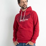 Sweat à capuche à logo - Fire Red - Petrol Industries