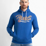 Sweat à capuche avec logo - Imperial Blue - Petrol Industries