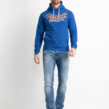 Sweat à capuche avec logo - Imperial Blue - Petrol Industries