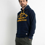 Sweat à capuche à logo - Midnight Navy - Petrol Industries