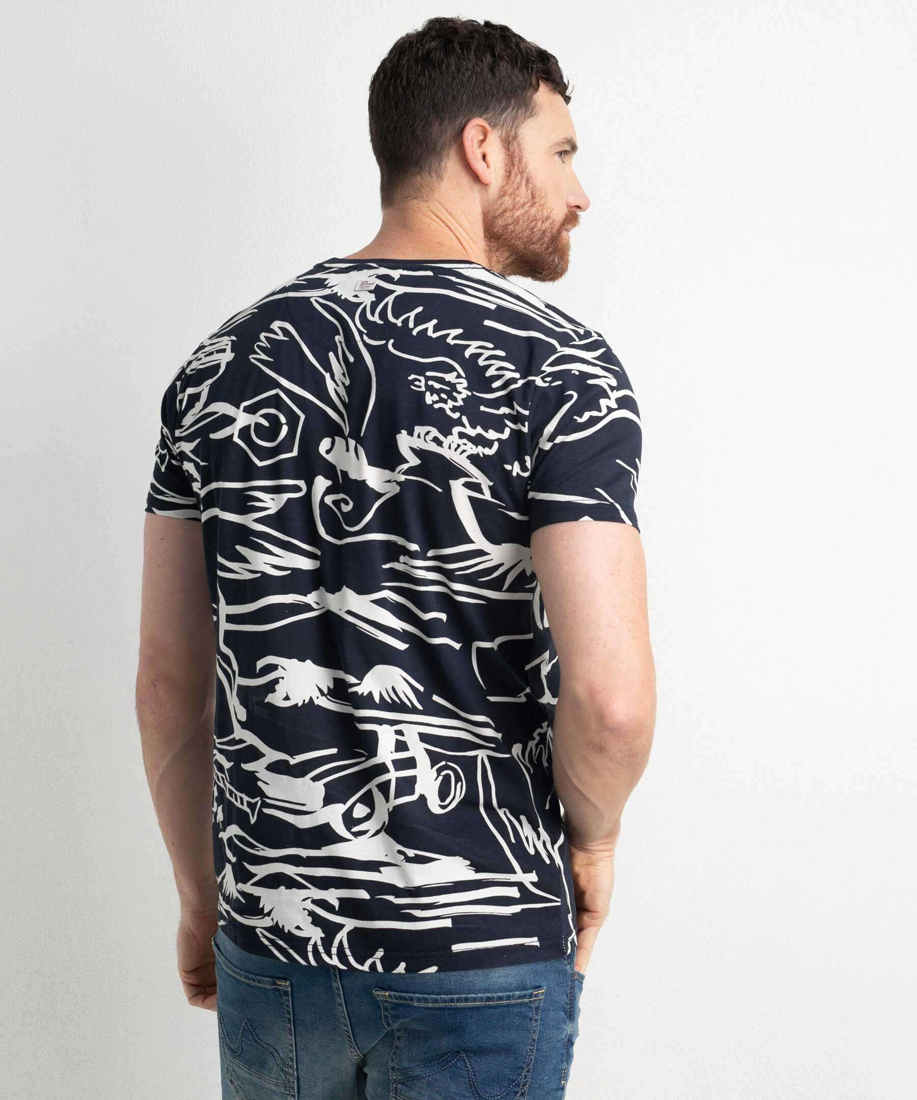 T-shirt - marine - Petrol Industries