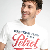 Tee-shirt à logo - Chalk White - PETROL INDUSTRIES