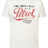Tee-shirt à logo - Chalk White - PETROL INDUSTRIES