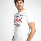 Tee-shirt à logo - Chalk White - PETROL INDUSTRIES