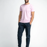 Tee-shirt à poche esprit vintage - Dusty pink - PETROL INDUSTRIES