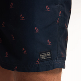 SHORT DE BAIN IMPRIMÉ - Bleu marine - Petrol Industries