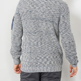 Pull col montant - gris - Petrol Industries