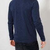 T-shirt à longues manches et logo _ BLEU _ ËTROL INDUSTRIES
