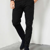 Chino classique - NOIR - PETROL INDUSTRIES