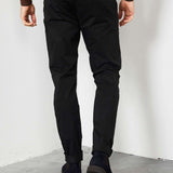 Chino classique - NOIR - PETROL INDUSTRIES