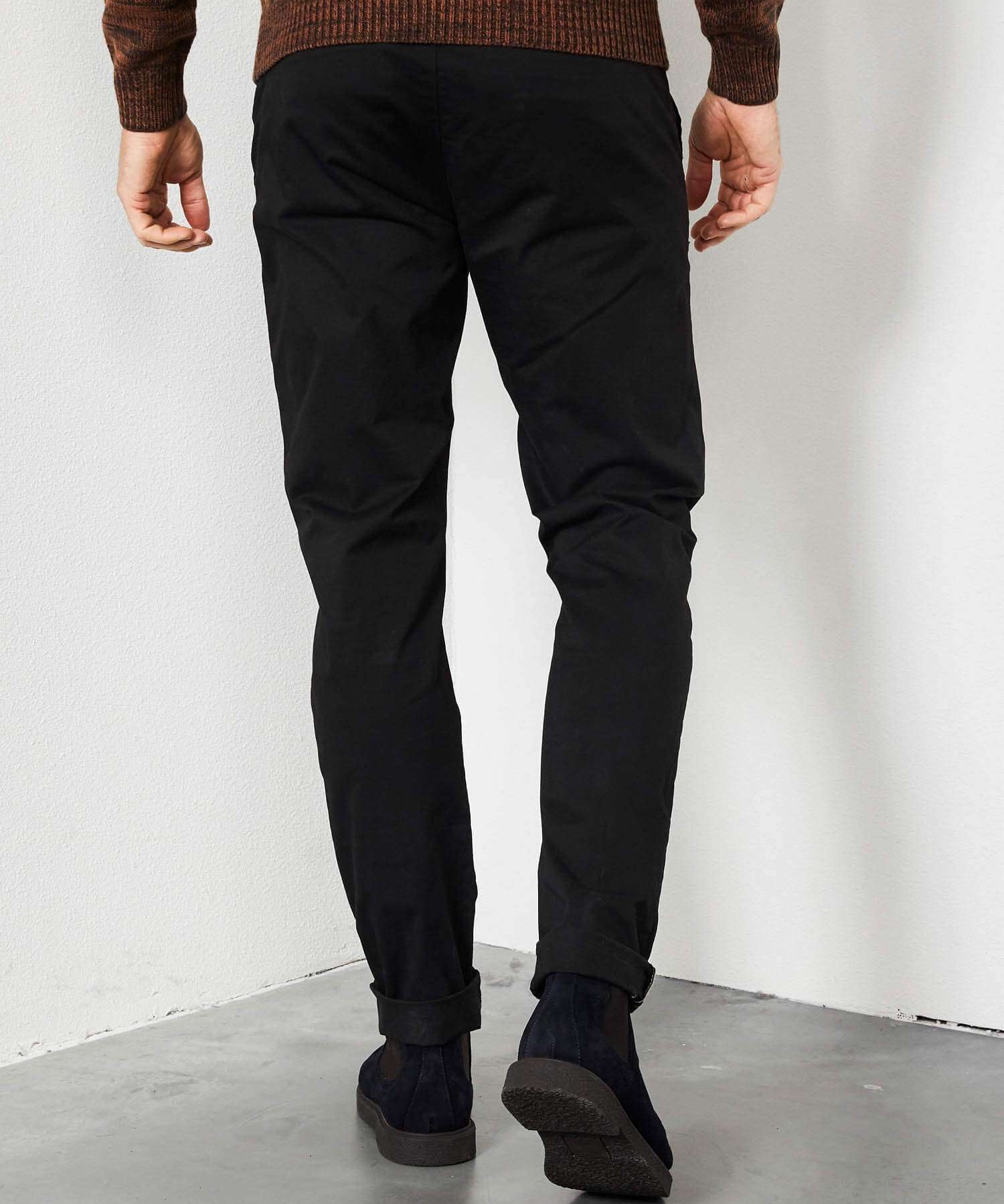 Chino classique - NOIR - PETROL INDUSTRIES