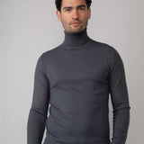 Col roulé en tricot fin - Raven Grey - Petrol Industries