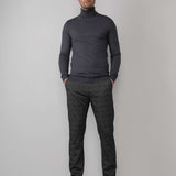 Col roulé en tricot fin - Raven Grey - Petrol Industries