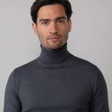 Col roulé en tricot fin - Raven Grey - Petrol Industries