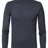 Col roulé en tricot fin - Raven Grey - Petrol Industries