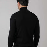 Col roulé en tricot fin - Black - Petrol Industries