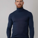 Col roulé en tricot fin - Dark Petrol - Petrol Industries
