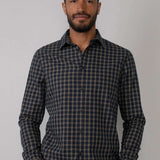 Chemise à carreaux  N°424 - Dark Petrol - Petrol Industries
