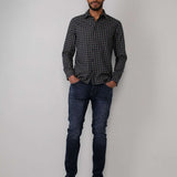 Chemise à carreaux  N°424 - Dark Petrol - Petrol Industries