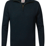Pull col zippé - Dark Sapphire - PETROL INDUSTRIES
