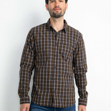 Chemise à carreaux - Dark gold - PETROL INDUSTRIES