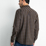 Chemise à carreaux - Dark gold - PETROL INDUSTRIES
