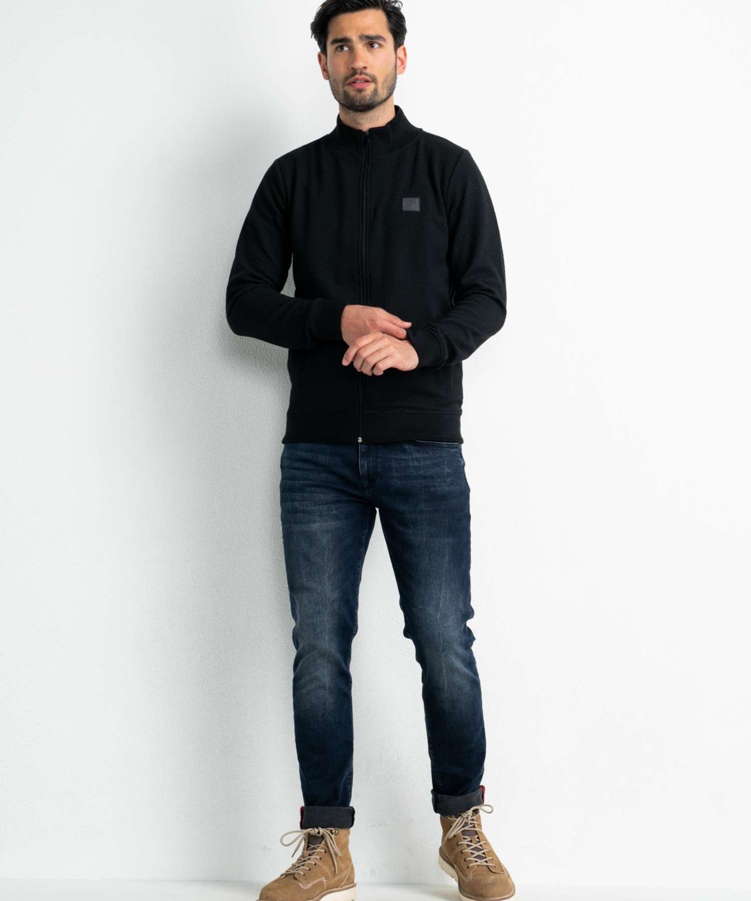 Cardigan zippé - noir - Petrol industries